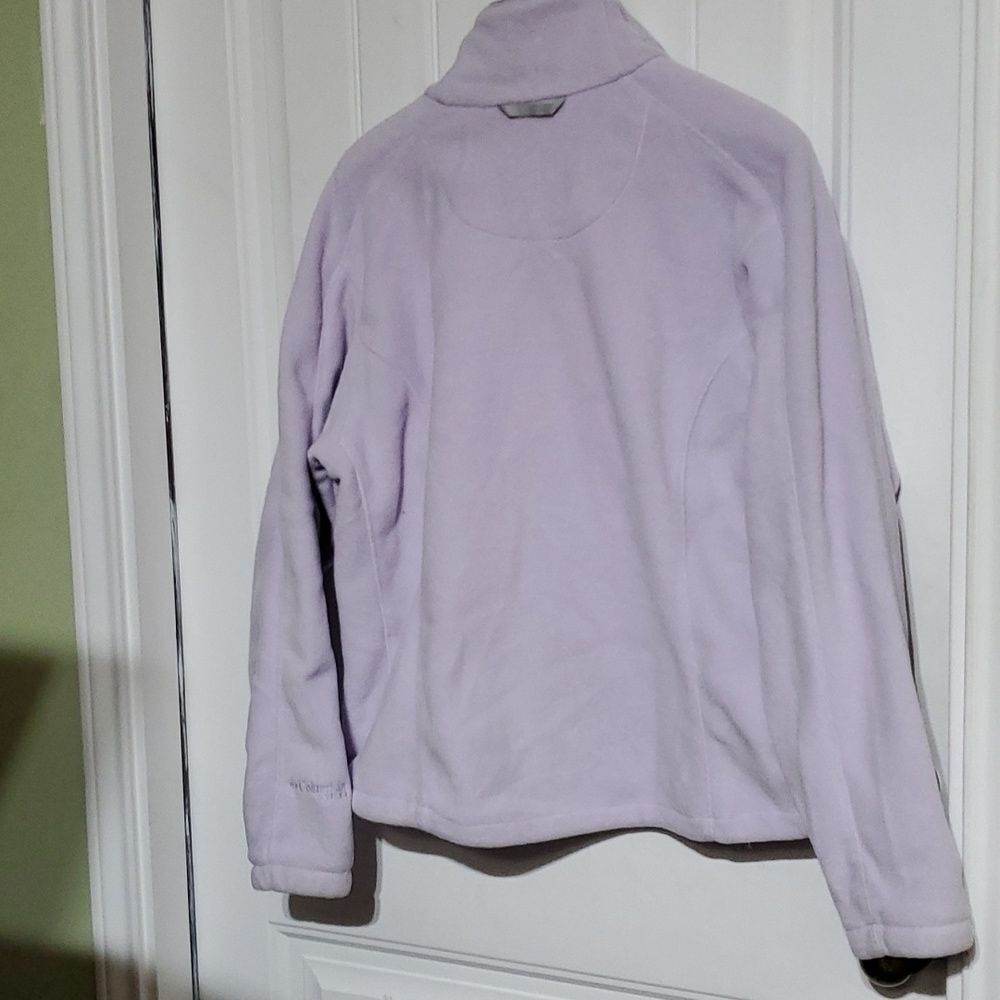 Women’s Columbia Benton Springs Fleece Jacket in purple Size Extra Large - Picture 8 of 8